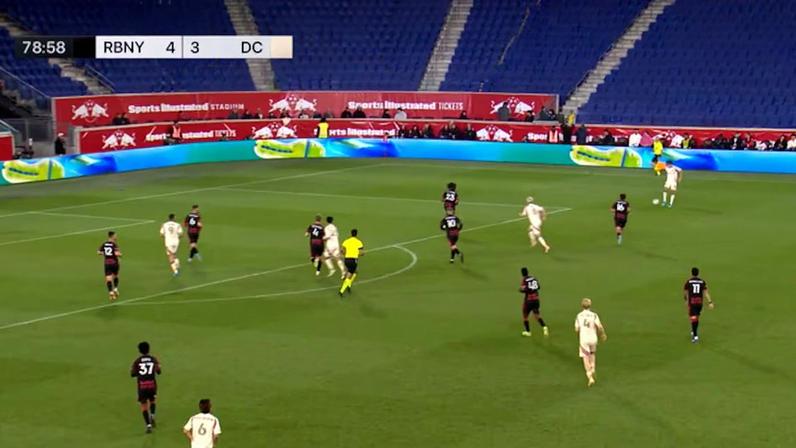New York Red Bulls - D.C. United 4 - 4 | GOL - Tai Baribo