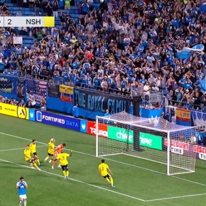 Nashville SC vence Charlotte FC 2-0 após pênalti desperdiçado por Toklomati