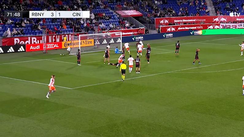 New York Red Bulls - FC Cincinnati 3 - 2 | GOLO - Kyle Smith