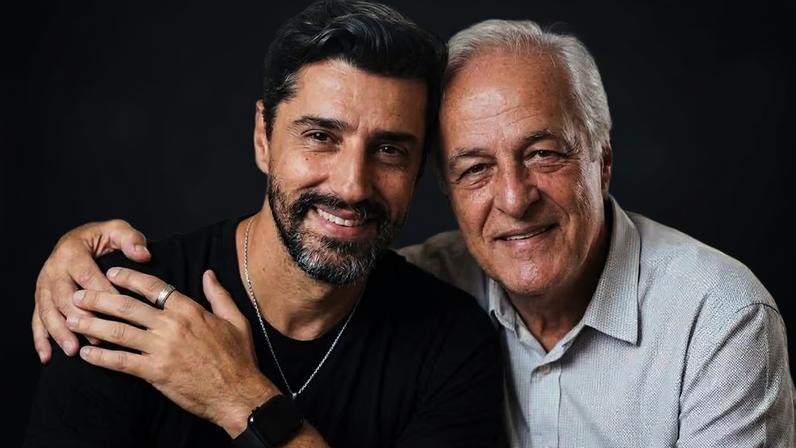 Alberto Cowboy e o tio Ronald Zapalá Pimentel