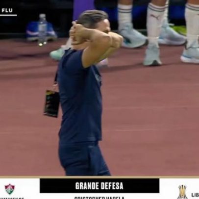 Goleiro do La Guaira faz defesa espetacular e evita gol do Fluminense