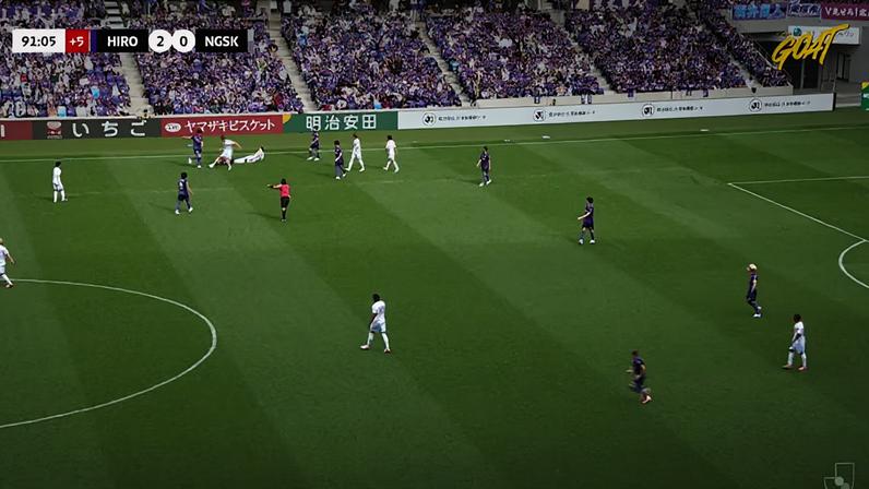 Sanfrecce Hiroshima vence Nagasaki por 2 a 0 com expulsão de Diegopituca