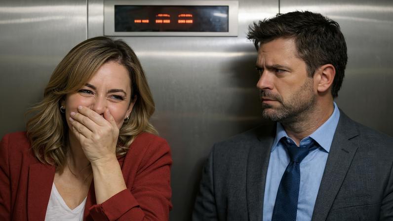 Imprevisto em elevador envolve estranho e crise de risos no pior momento