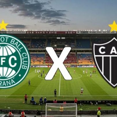 Coritiba divulga escalação completa para a partida