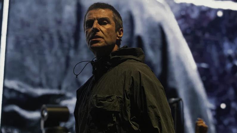 O vocalista Liam Gallagher, do Oasis