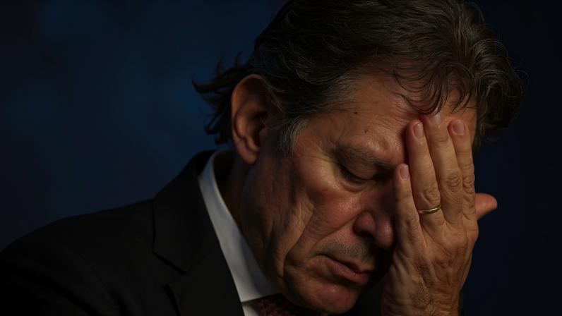 Responsável pela equipe econômica, Haddad foi apelidado de "Taxad" pela oposição. Estudo mostra que tentativa de estimular consumo interno com taxação não surtiu o efeito desejado. (Foto: Andre Borges/EFE)