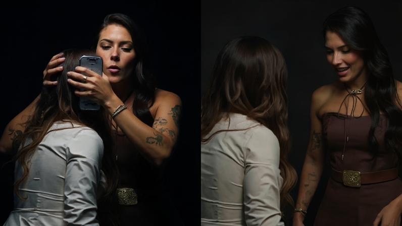 Ana Castela faz piada com altura de Simone Mendes e sugere salto gigante: 'Alguém avisa'