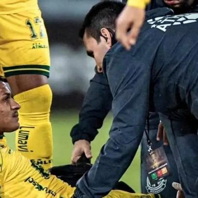 Atacante sofre lesão no joelho após entrada dura e preocupa o Mirassol