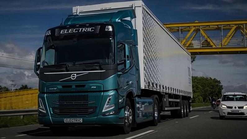 Caminhão elétrico Volvo FM Electric está em testes no Brasil