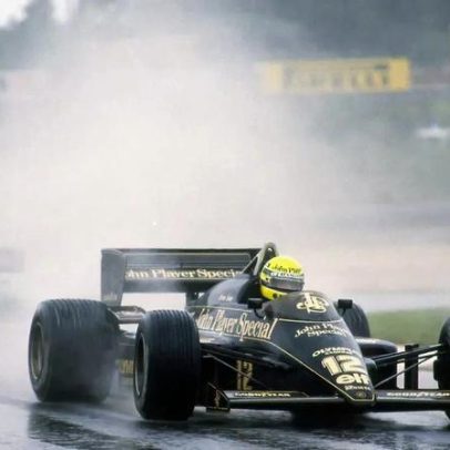 Ayrton Senna conquista primeira vitória na Fórmula 1 há 41 anos
