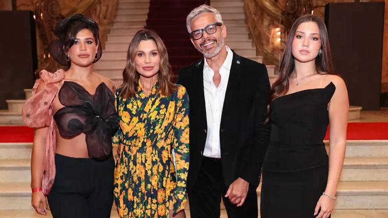 Giulia Costa, Flávia Alessandra, Otaviano Costa e Olivia Costa