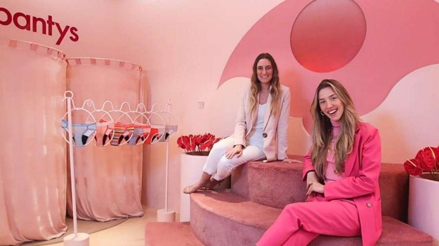 Maria Eduarda Camargo e Emilly Ewell, fundadoras da Pantys.