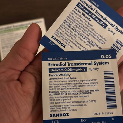 FDA toma medidas para ajudar mulheres sem adesivos de estrogênio