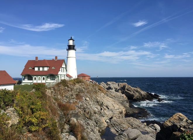 Portland Head Light é o farol mais fotografado dos EUA