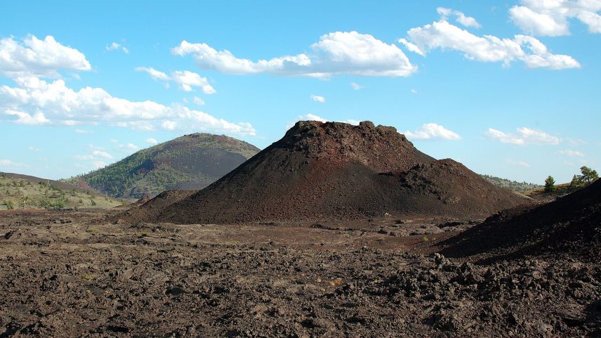 Craters of the Moon National Monument & Preserve in Idaho.