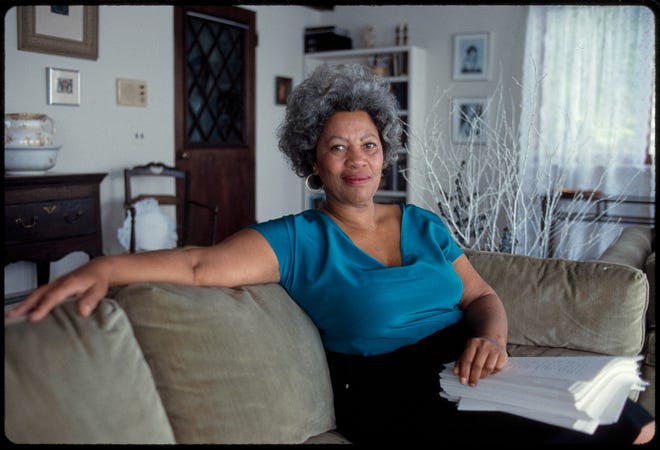 The legendary writer and editor, Toni Morrison.