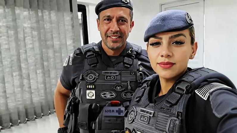Gisele Alves Santana, de 32 anos, foi morta em 18 de fevereiro com um tiro na cabeça; o marido dela, tenente-coronel Geraldo Leite Rosa Neto, 53, foi preso