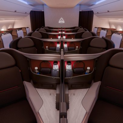 Delta atualiza assentos da classe business