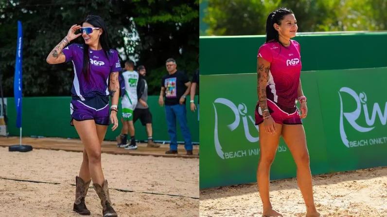 Confira o futevôlei da Ana