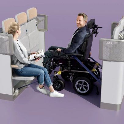 Cadeirantes poderiam voar com seus dispositivos de mobilidade até 2032