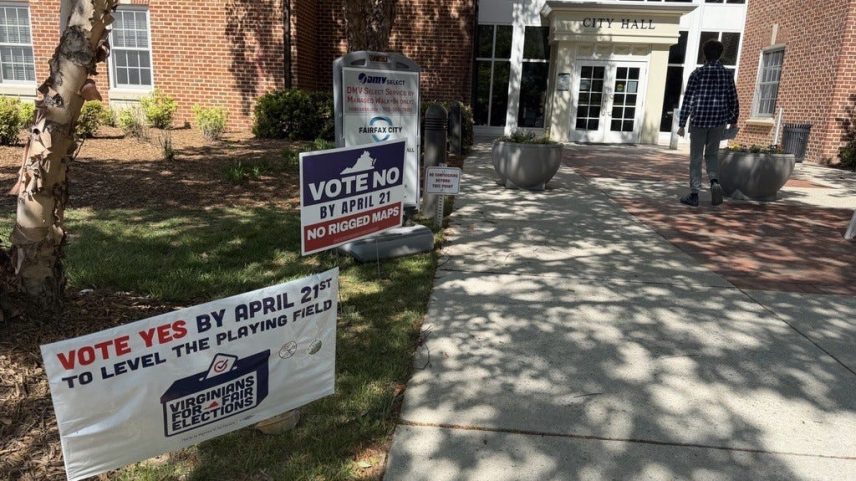 Alec Pritchard, 31, voted in favor of Virginia's redistricting effort during a April 21, 2026 special election.