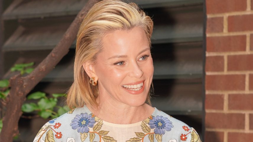 Elizabeth Banks talks with USA TODAY about "The Miniature Wife," menopause and her work as a women's health advocate in April 2026 over coffee in SoHo, New York.