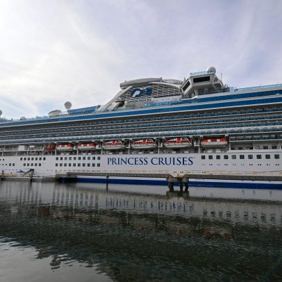 Navio de cruzeiro Princess recupera 5 pessoas falecidas do mar
