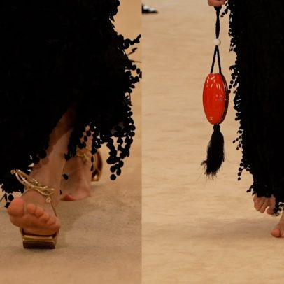 Dedos à mostra: internet reage às sandálias inusitadas da Chanel