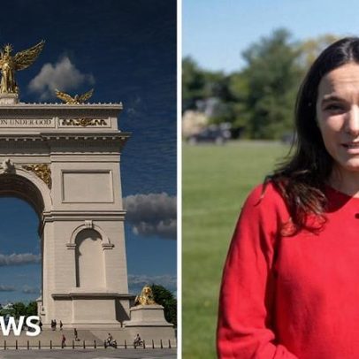 Trump planeja arco com o dobro da altura do Lincoln Memorial