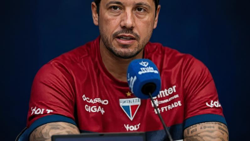 Thiago Carpini, técnico do Fortaleza.