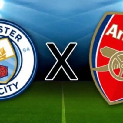 Manchester City x Arsenal: horário, transmissão ao vivo e escalação