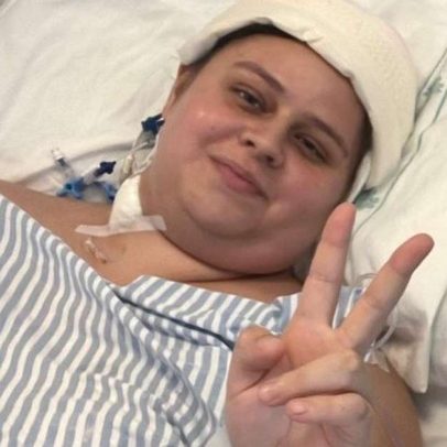 Kemili, 21, enfrenta tumor cerebral com apoio da comunidade
