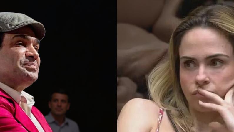 Ela está confinada, mas os advogados não: equipe de Ana Paula Renault processa Evandro Santo por chamá-la de 'psicopata' e até envolver pai em xingamentos.