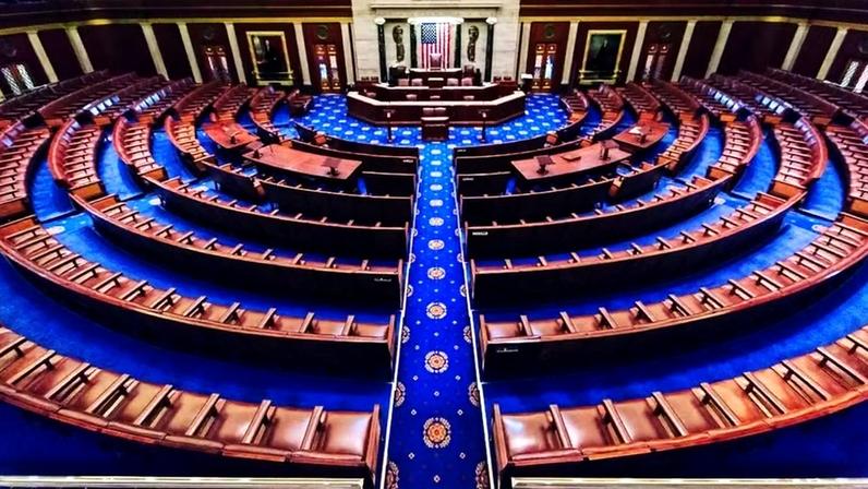 Câmara dos Representantes dos EUA. — Foto: Office of the Speaker of the House
