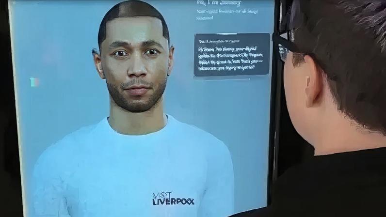 The digital avatar Jimmy will provide transport and local information for Open visitors