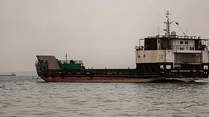 Ships are anchored near the shoreline on April 22, 2026 in Bandar Abbas, Iran. Bandar Abbas is a port city and the capital of Hormozgan Province, along the Persian Gulf and Strait of Hormuz.