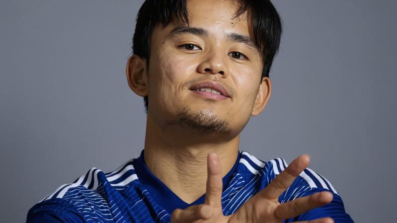 Kubo em campo pela seleção do Japão – Imago Images