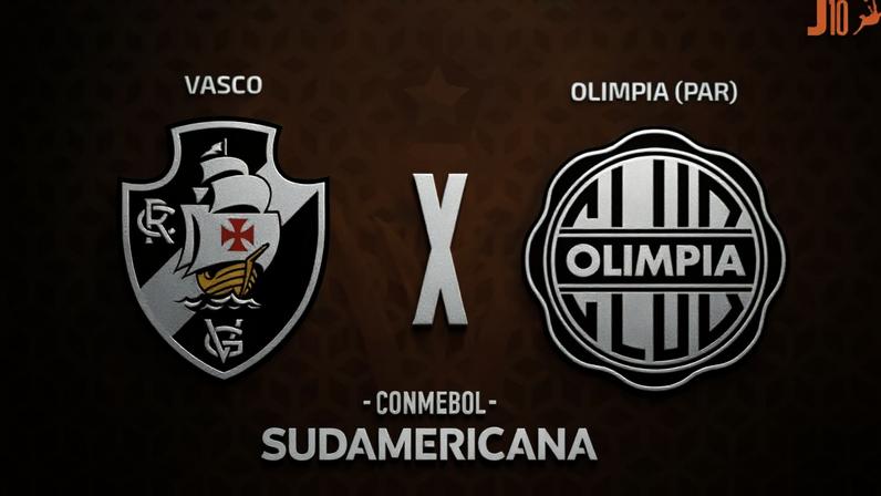 Vasco joga contra o Olimpia pela Sul-Americana