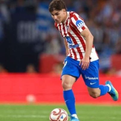 Atlético pode contar com Julián Álvarez na semifinal contra o Arsenal