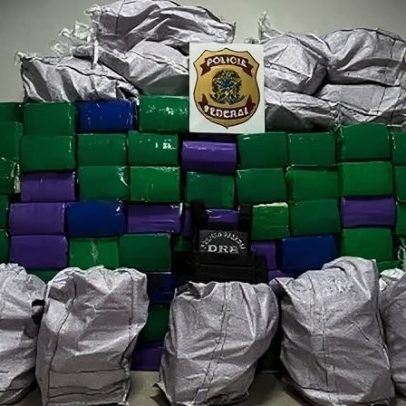 PF apreende quase duas toneladas de maconha no interior de SP