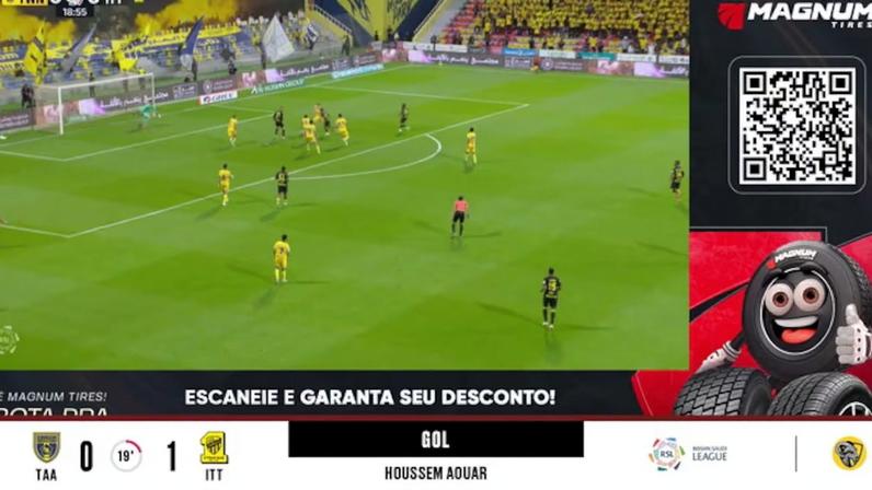 Al Taawoun - Al Ittihad 0 - 1 | GOL - Houssem Aouar