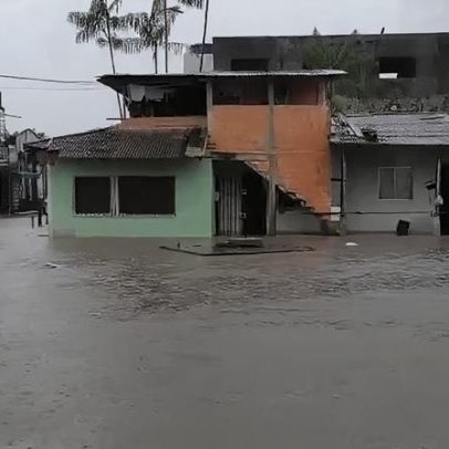 Belém declara emergência após chuva recorde