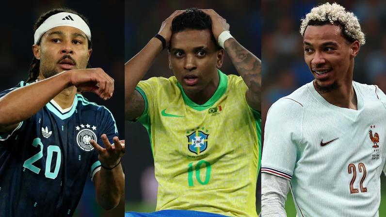 Gnabry, Rodrygo e Ekitike não jogarão a Copa do Mundo de 2026