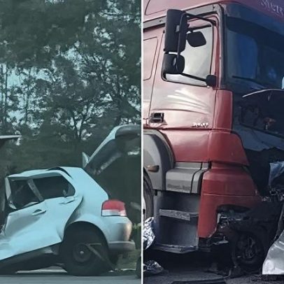 Acidente em rodovia de MG deixa 6 mortos da mesma família