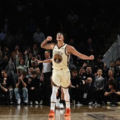 Curry e Gui Santos garantem Warriors no Play-In da NBA