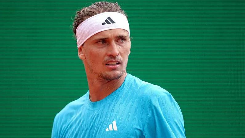 Alexander Zverev no Masters 1000 de Monte Carlo 2026 (Foto: Valery Hache/AFP)