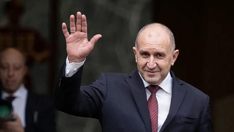 O ex-presidente da Bulgária, Rumen Radev.