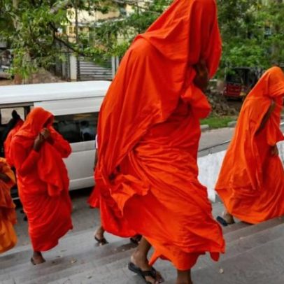 Monges budistas são presos com carga recorde de maconha no aeroporto do Sri Lanka
