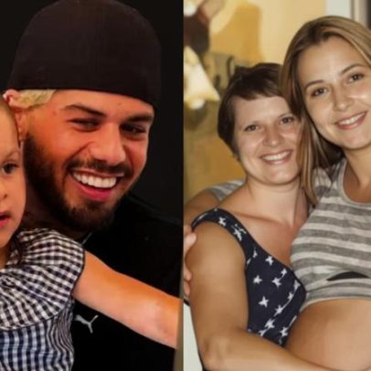 Foto antiga de Poliana Rocha é comparada à neta Maria Flor