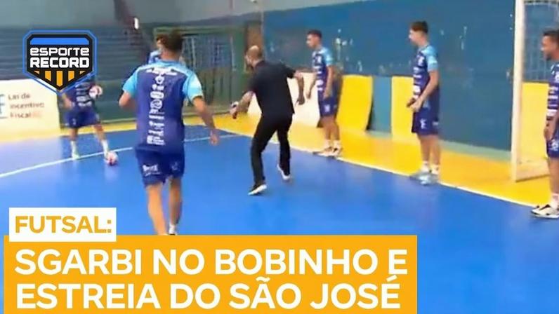 Último treino do São José Futsal para o Paulistão e punição de Jean Sgarbi